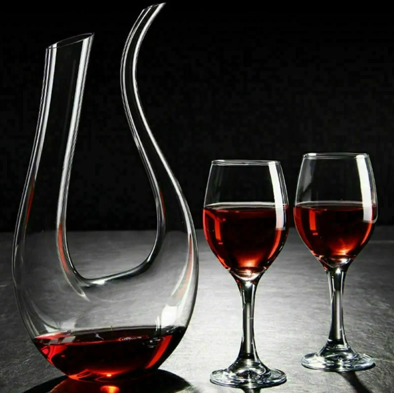 Crystal Wine Decanter Bottle